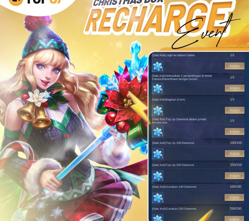 Event Recharge Christmas Surprise Box Mobile Legends 2023