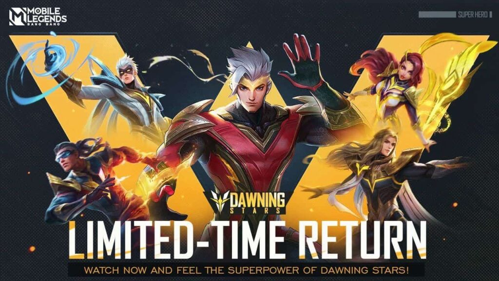 Event Dawning Stars Mobile Legends Terbaru 2024