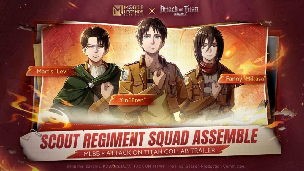 Event Mobile Legends X AOT