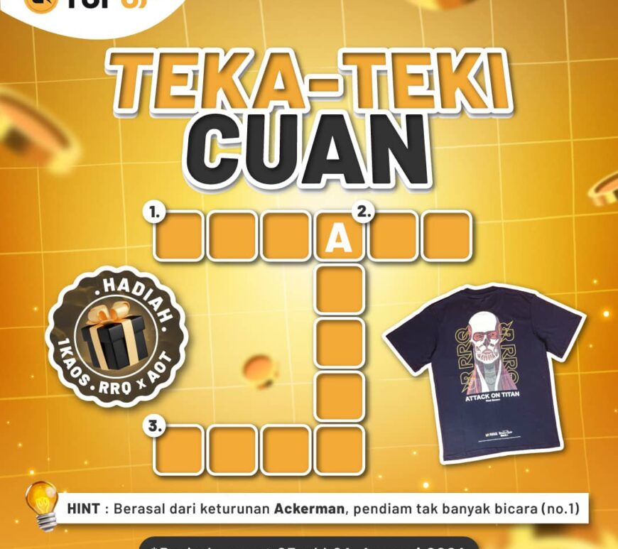 Teka-Teki Cuan RRQ Topup