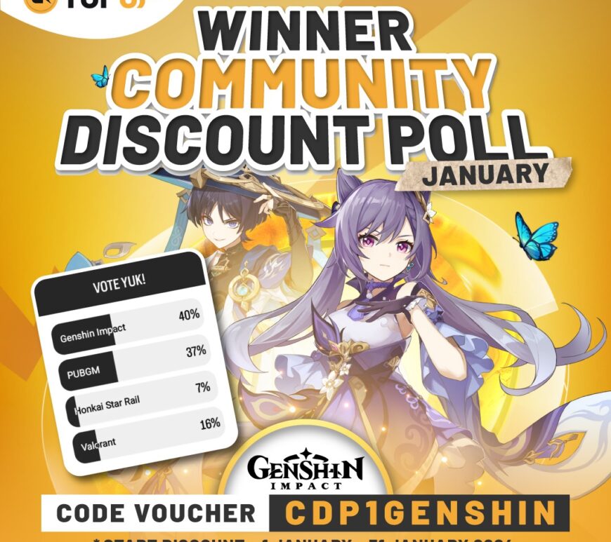 Winner Community Discount Poll RRQ Topup Januari 2024