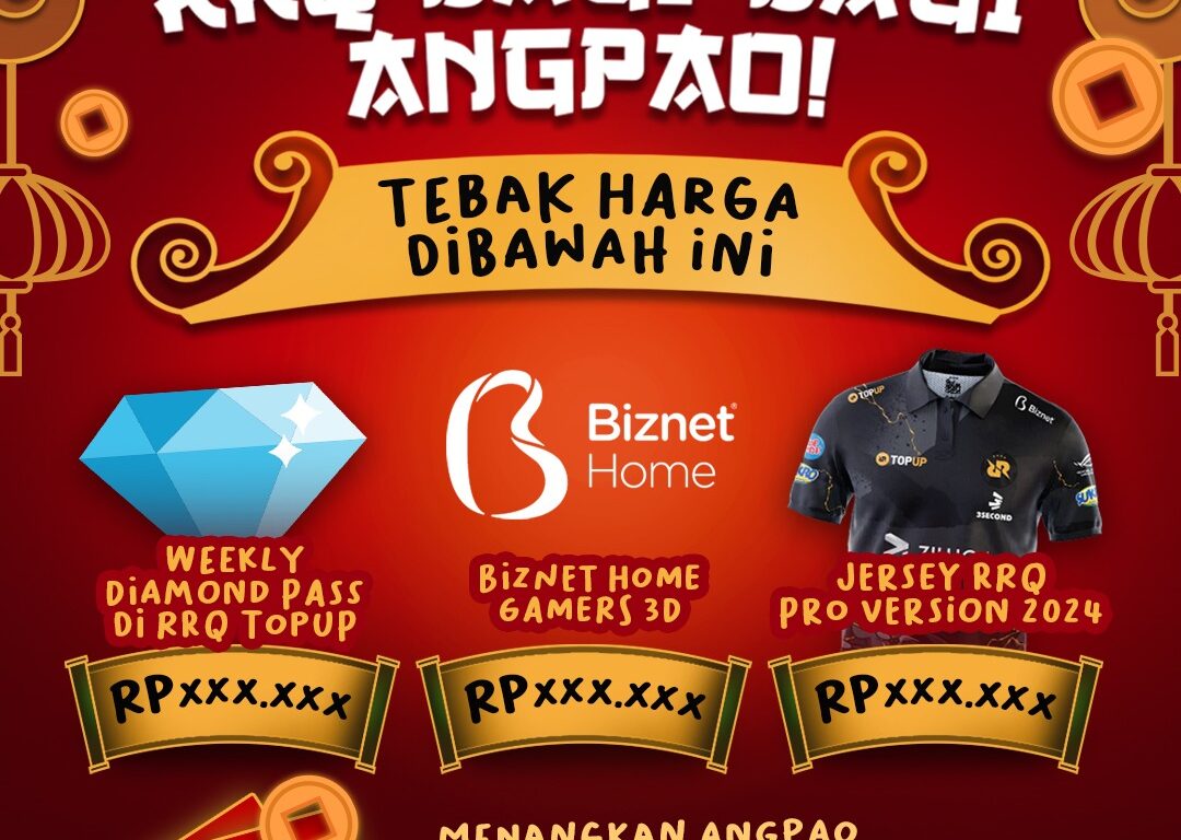 RRQ Topup Hoki Bagi-Bagi Angpao