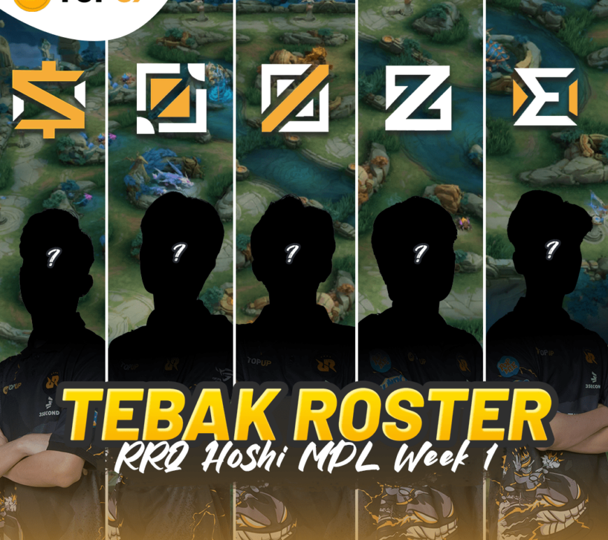 Challenge Tebak Roster RRQ Topup