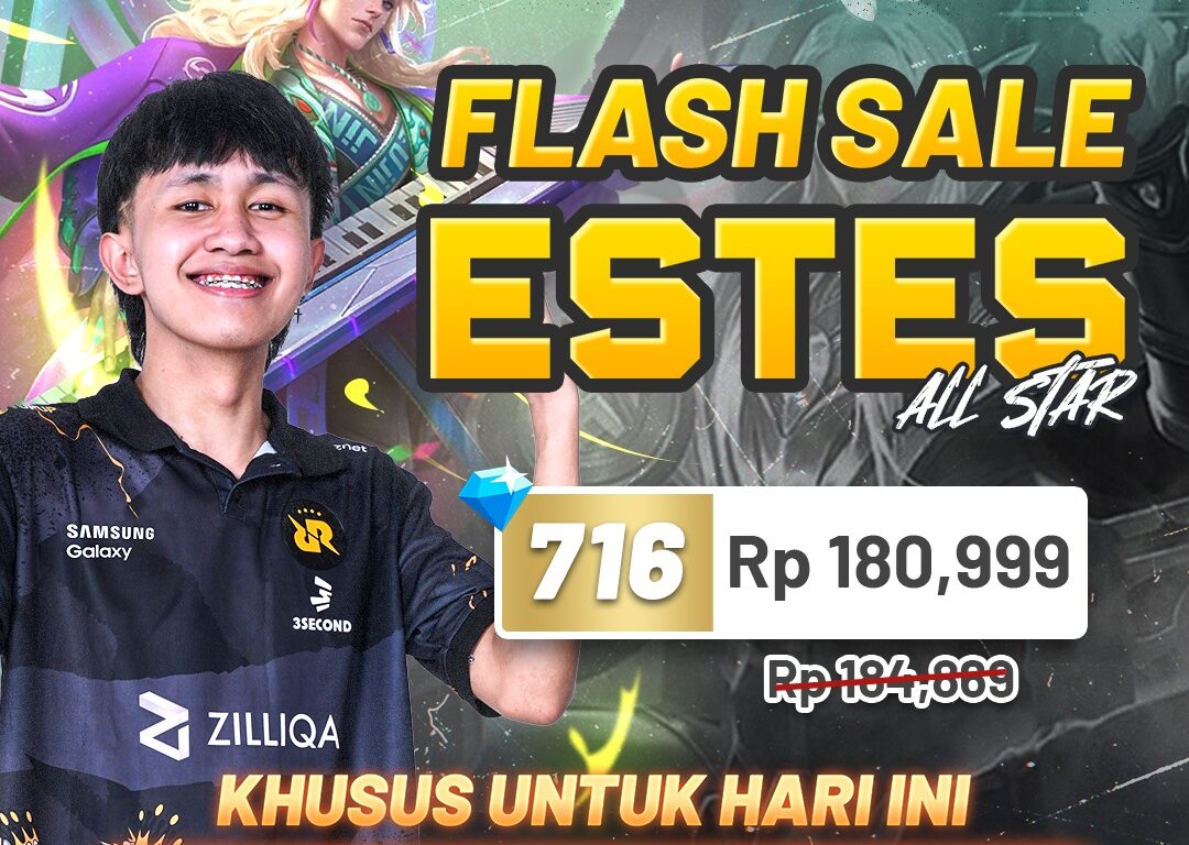 Flash Sale Skin Sparkle Estes RRQ Topup