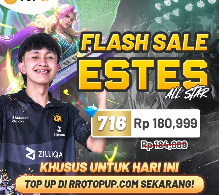 Flash Sale Skin Sparkle Estes RRQ Topup