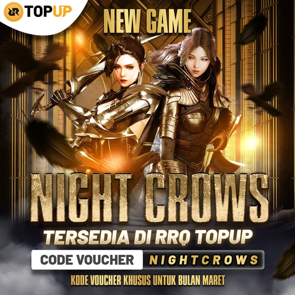 Cara Top Up Night Crows di RRQ Topup