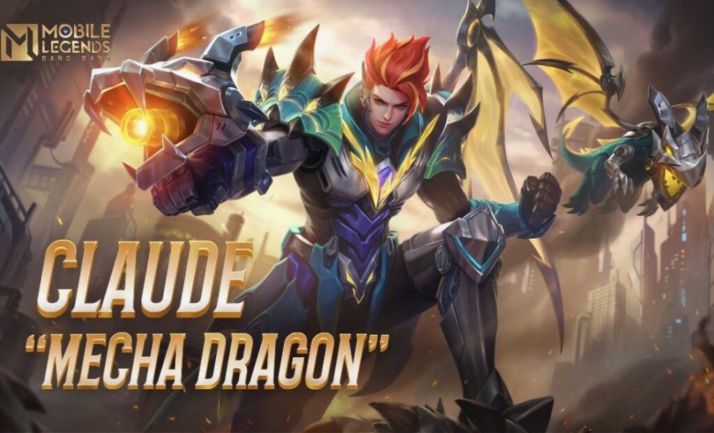 Skin Epic Limited Mecha Dragon Claude Revamp