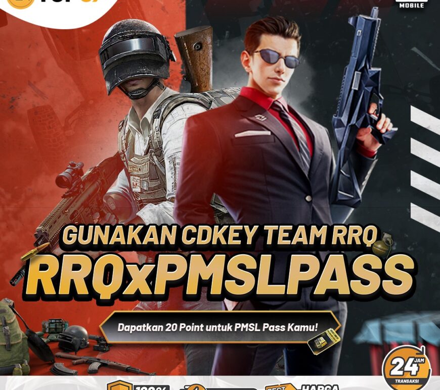 PMSL PASS PUBG MOBILE RRQ TopUp