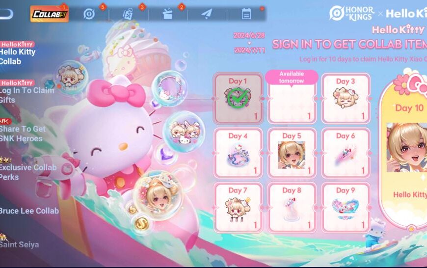 Event HoK x Hello Kitty