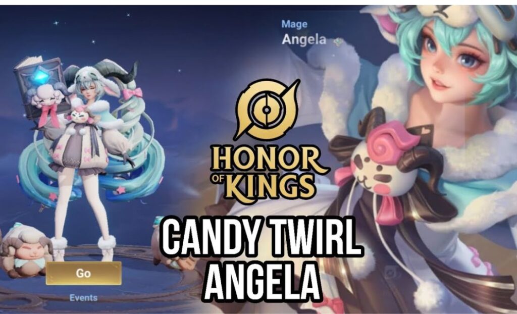 Skin Angela Candy Twirl HoK