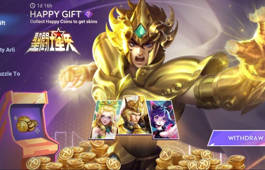 Event Happy Gift Honor of Kings