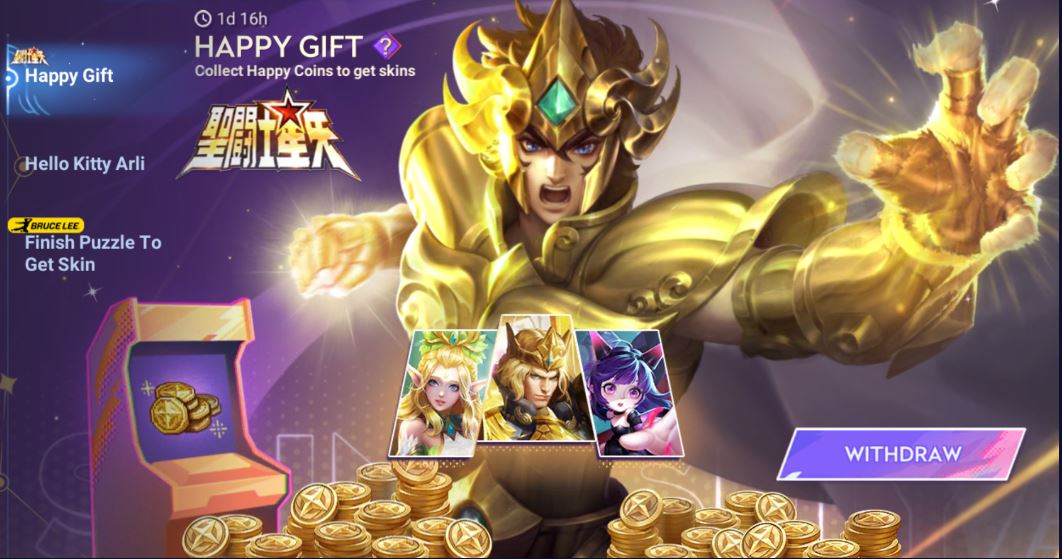 Event Happy Gift Honor of Kings