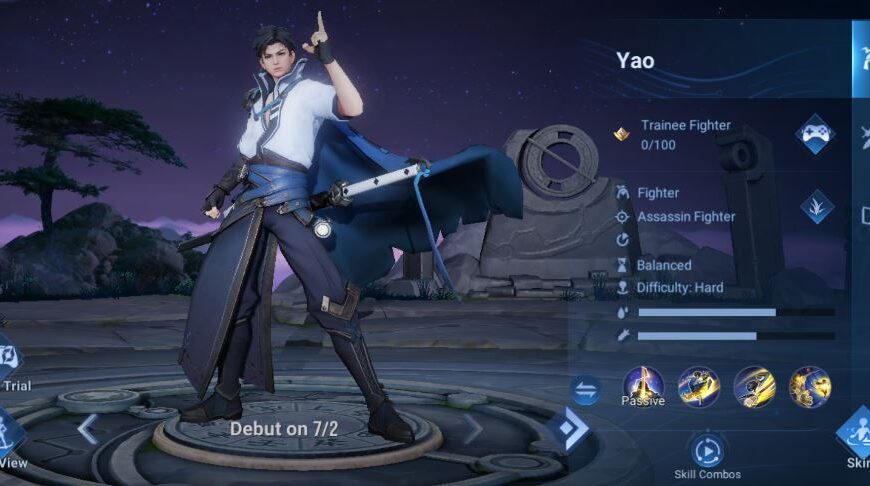 Hero Baru Yao Honor of Kings Global