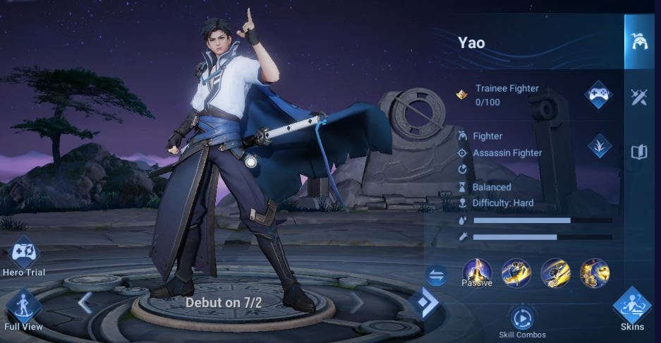 Hero Baru Yao Honor of Kings Global