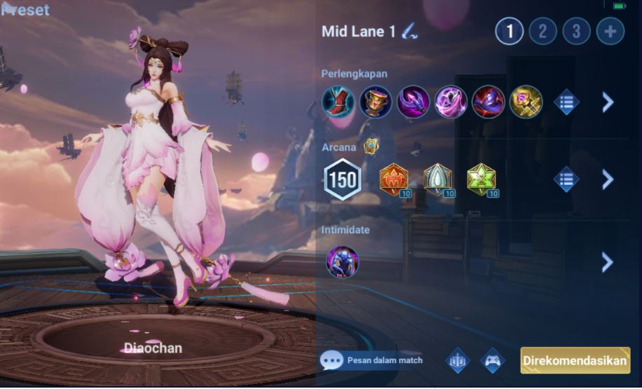 Set Build Diaochan Tersakit HoK