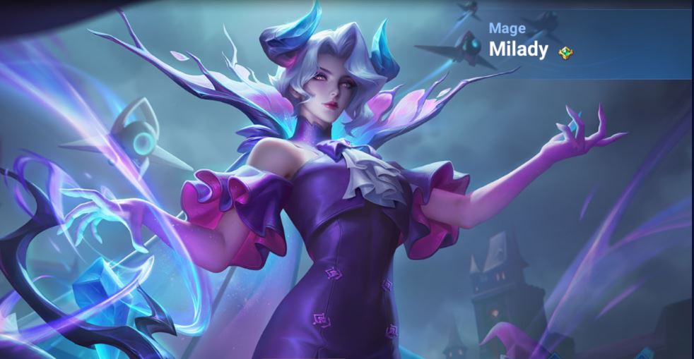 Skin Rare Milady Malefic Honor of Kings