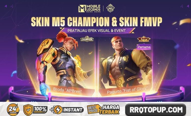 Skin Brody & Paquito M5 Mobile Legends