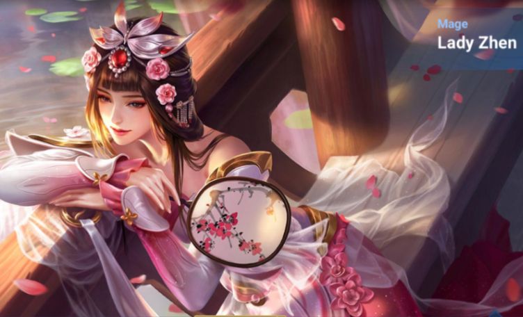 Skin Epic Peony Romantic Lady Zhen