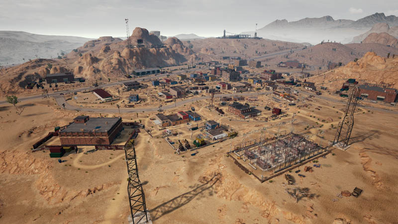 drop zone map miramar pubg mobile