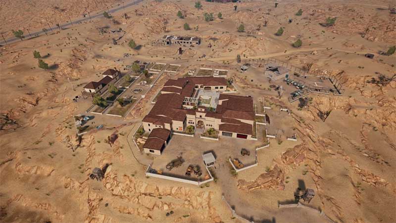 lokasi aman map miramar pubg mobile