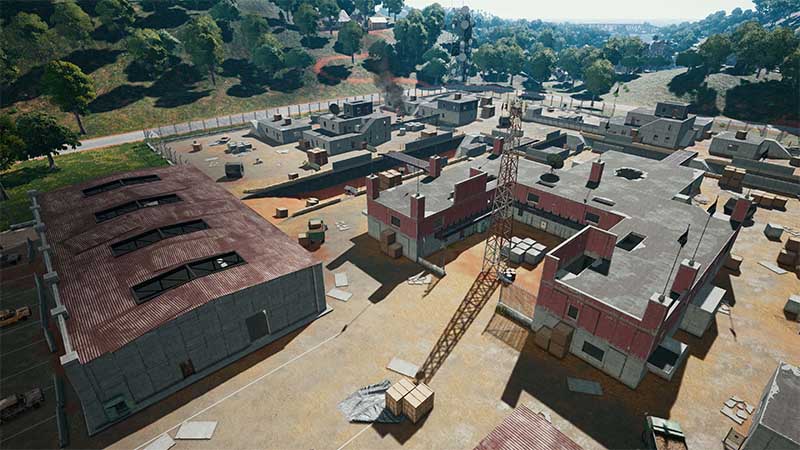 drop zone map sanhok