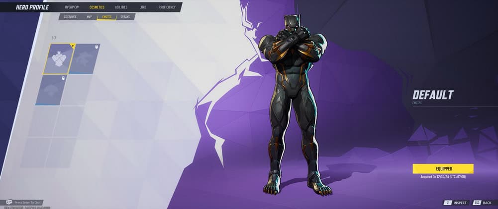 Panduan penggunaan emote dan spray di Marvel Rivals