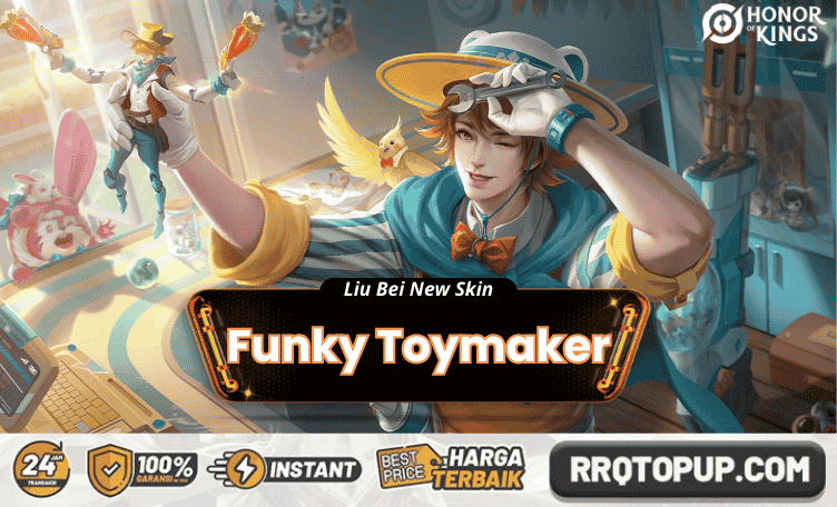 Skin Funky Toymaker Liu Bei Honor of Kings