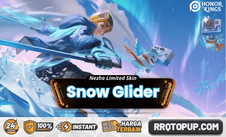 Skin Limited Snow Glider Nezha Honor of Kings