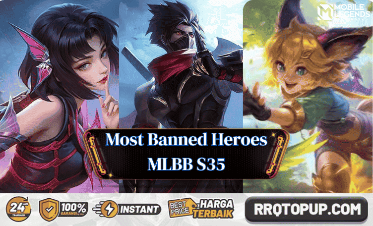 10 Hero yang Sering Diban di Mode Rank Season 35 MLBB