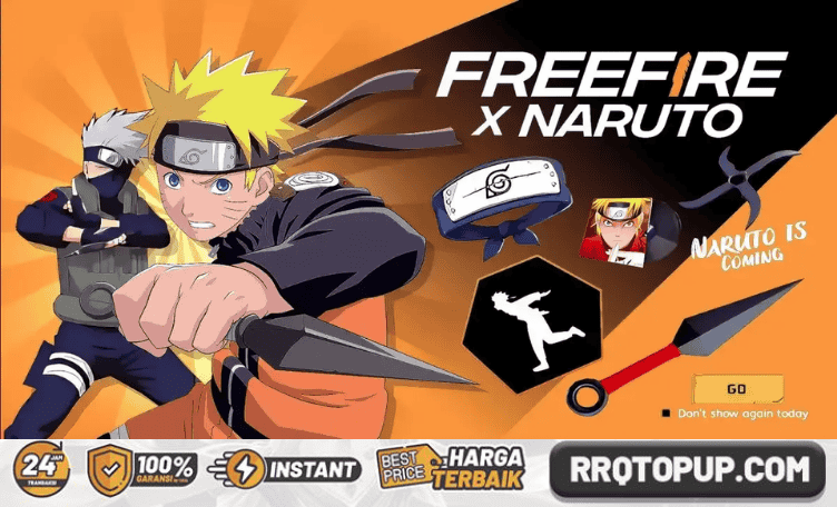 Event Free Fire X Naruto Shippuden