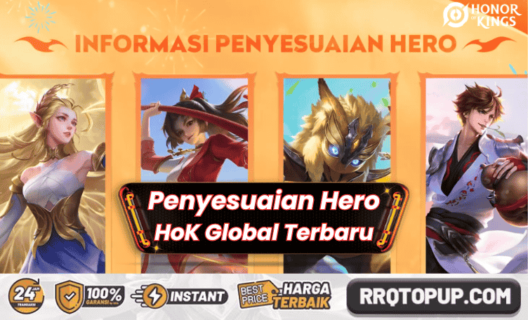 Penyesuaian Hero Honor of Kings Global