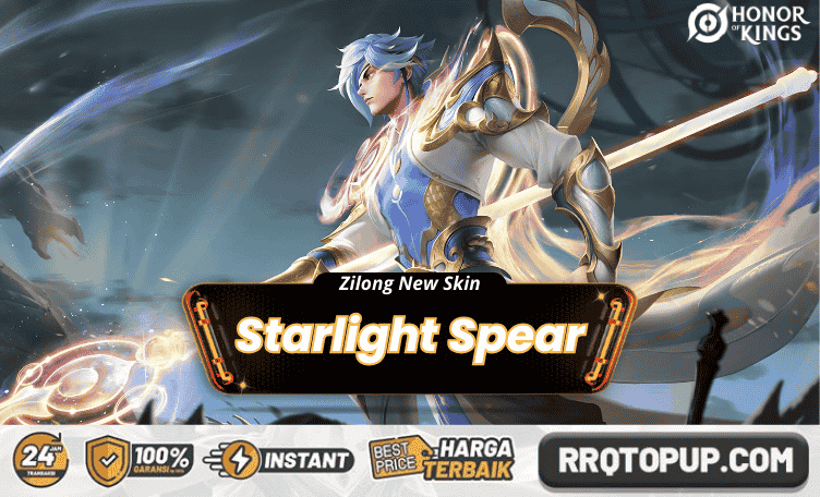 Skin Legend Starlight Spear Zilong Honor of Kings