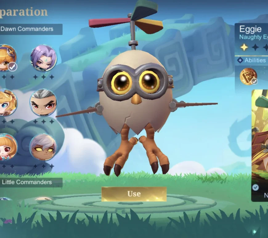 Commander Eggie Magic Chess Go Go