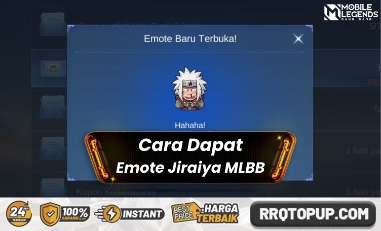 Cara Mendapatkan Emote Jiraiya MLBB