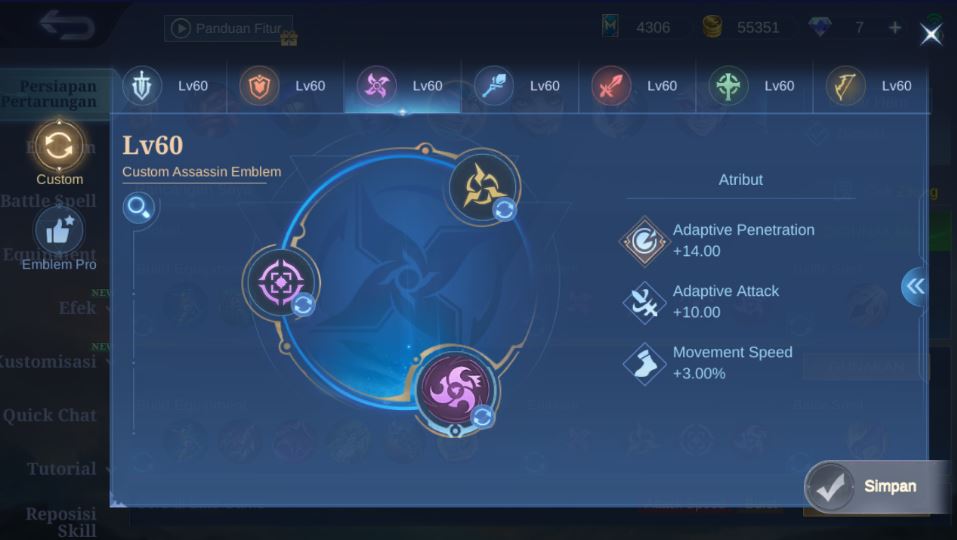 Emblem Zilong ML
