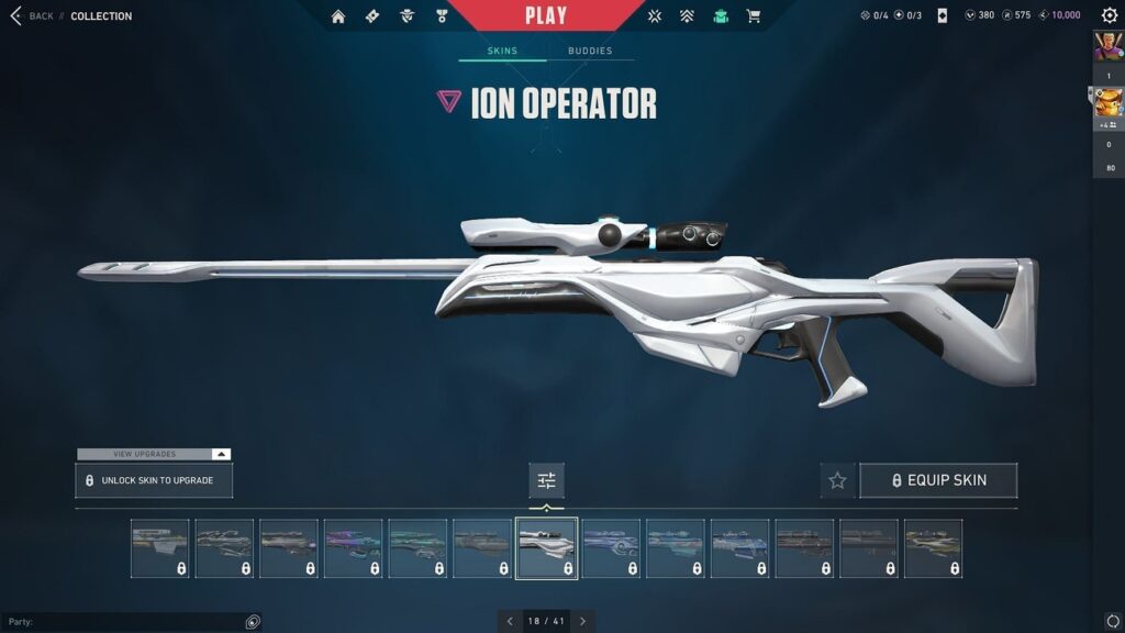 Skin Ion Operator Valorant