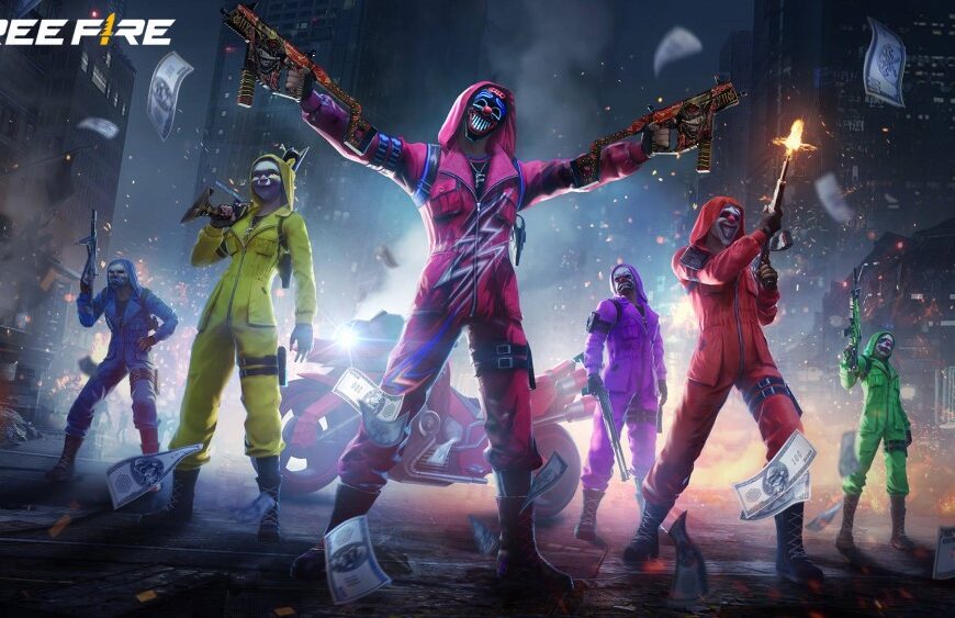 Free Fire, Criminal bundle firing guns