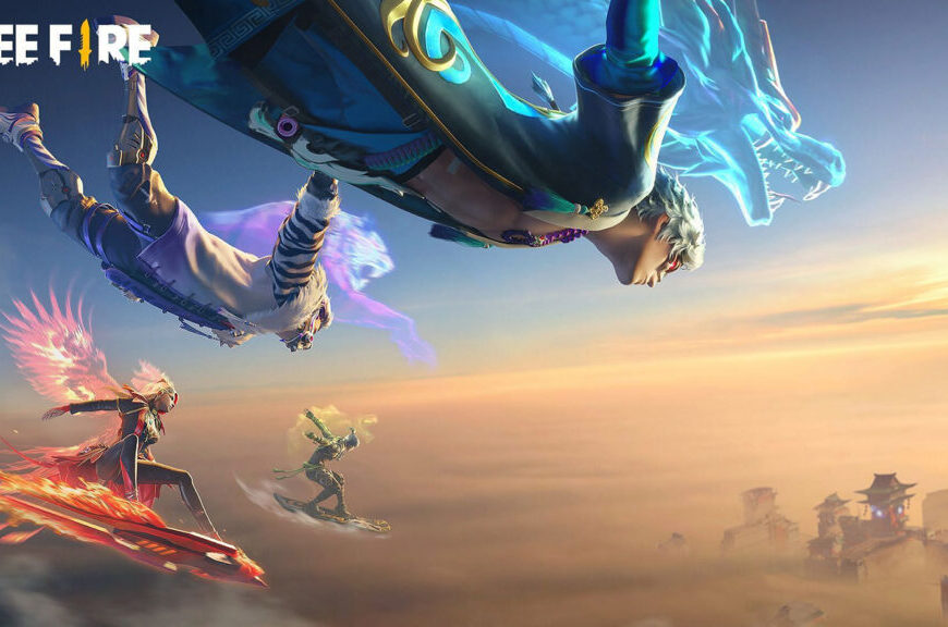 Free Fire Skydiving