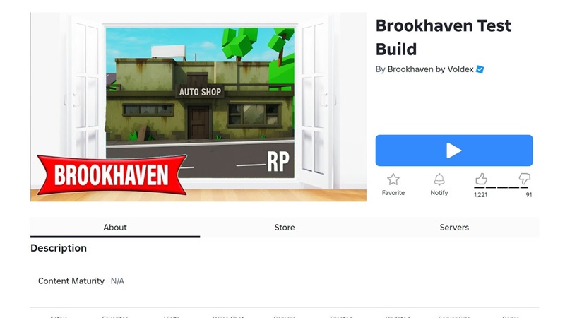 Brookhaven test build