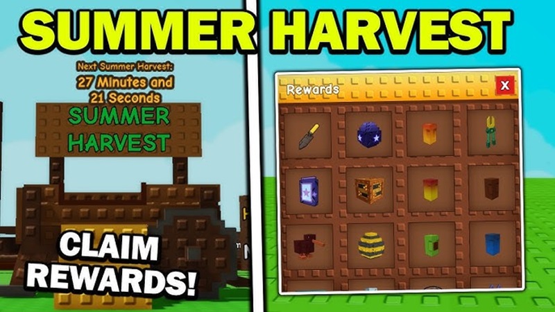 summer harvest event grow a garden