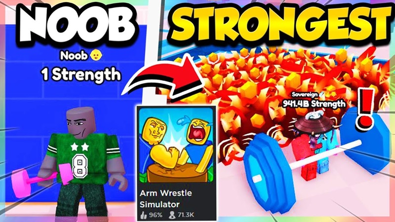 code arm wrestle roblox