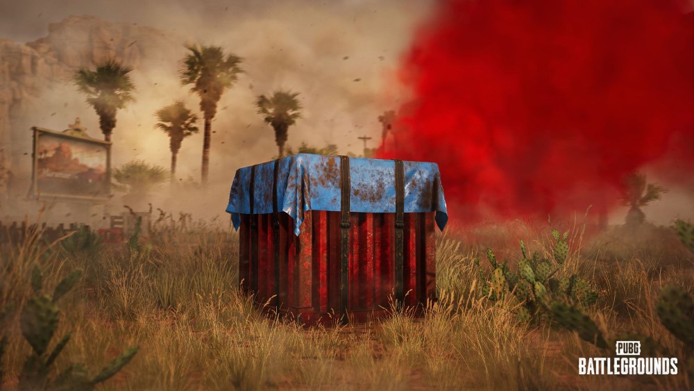 Senjata airdrop PUBG Mobile