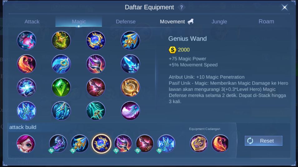 Build Item Nana ML