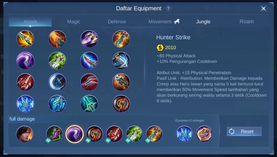 Build Item YSS ML
