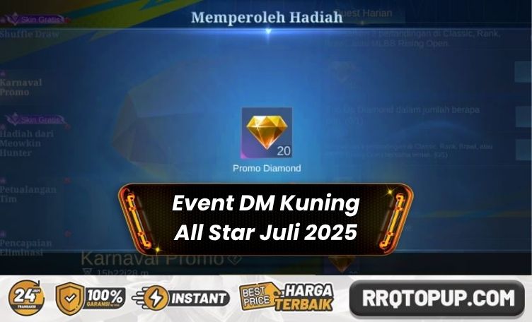 Event Diamond Kuning All Star Juli 2025