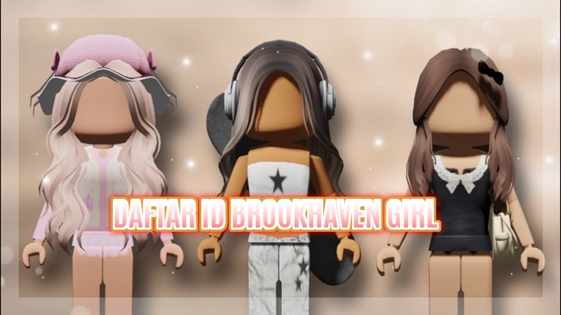 ID Brookhaven Girl Roblox