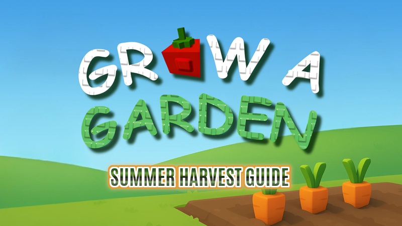summer harvest event grow a garden