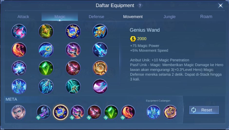 Build Item Eudora ML