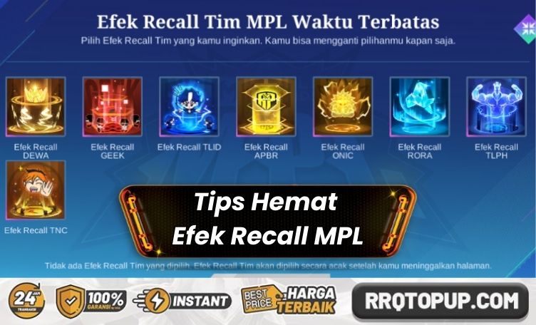 Tips Hemat Efek Recall MPL