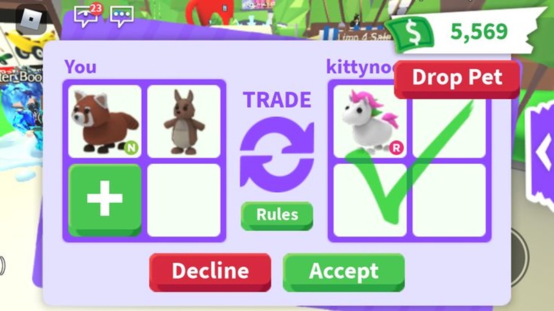 Trading Adopt Me